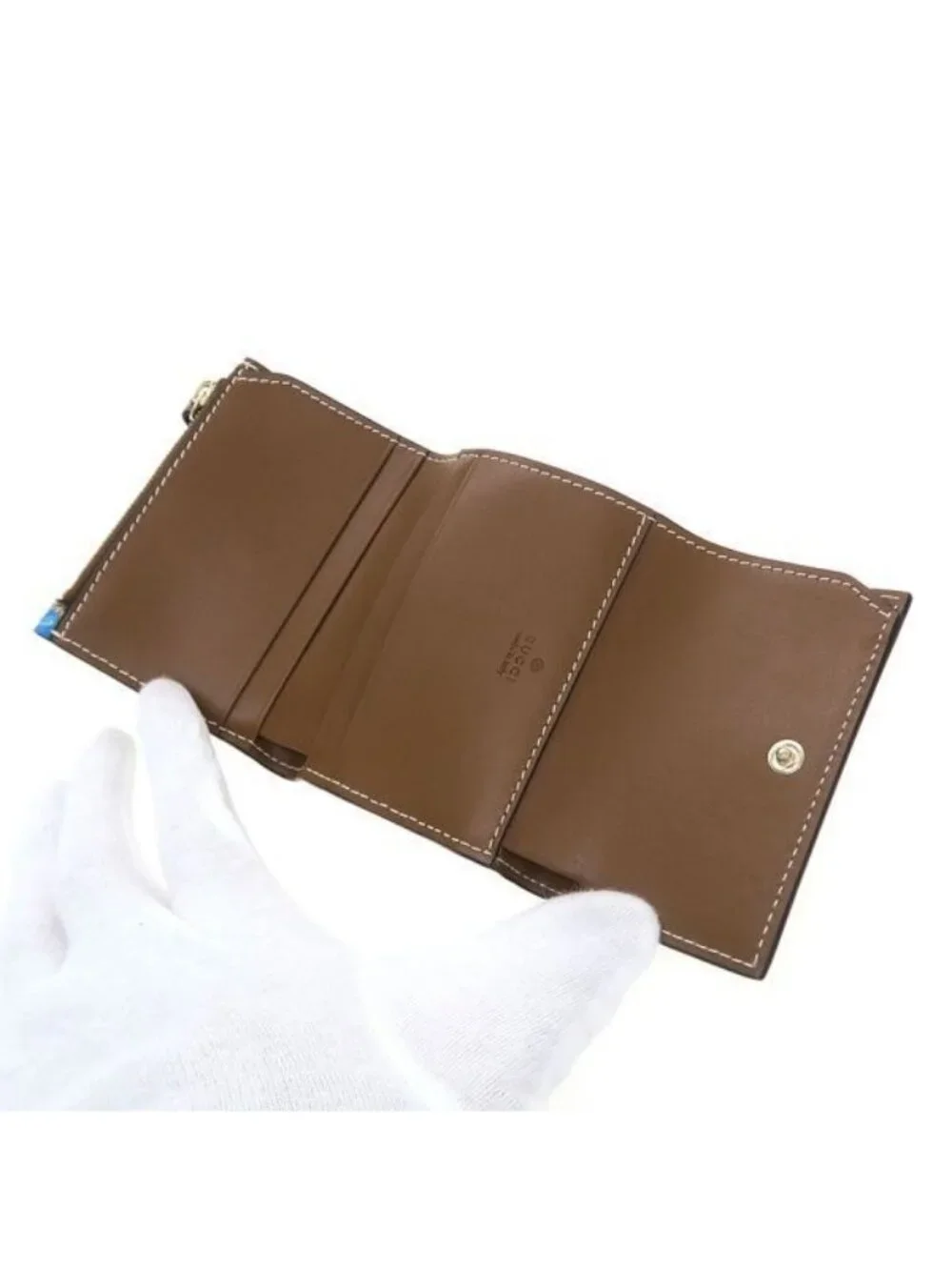 Gucci GG Supreme Compact Wallet